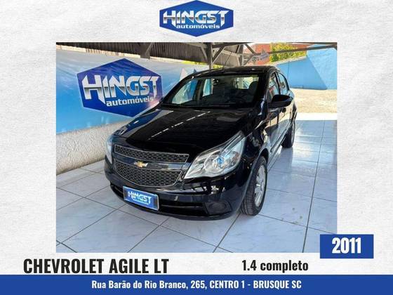 CHEVROLET AGILE 1.4 MPFI LT 8V FLEX 4P MANUAL